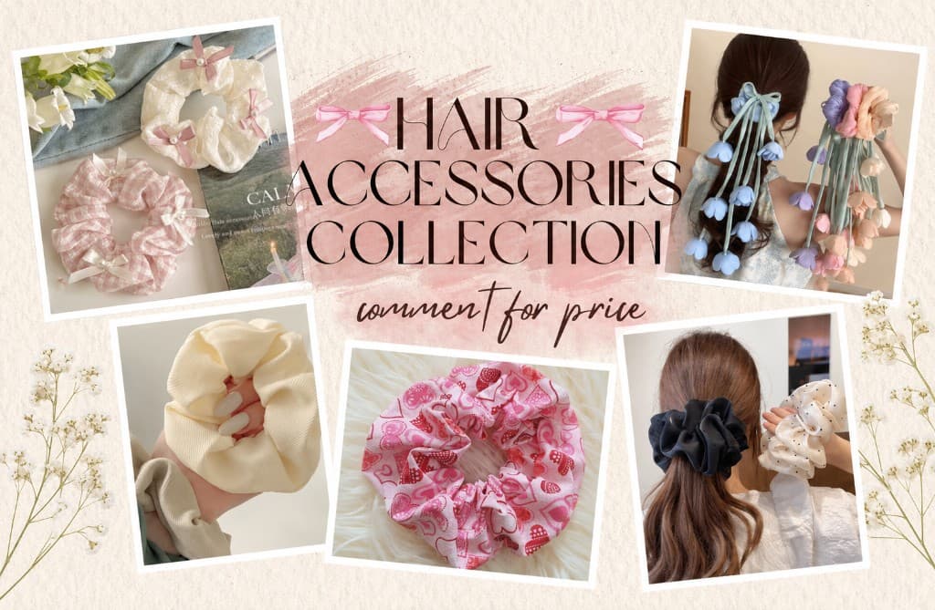 Hair accessories collection — comment for price
